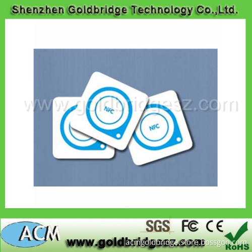 2014 Dia 28mm Qr Code Ntag203 Nfc Sticker